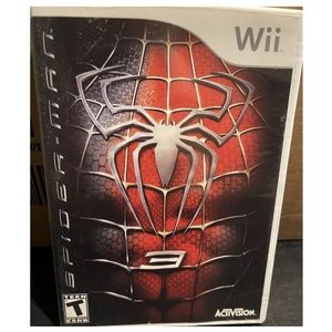 Spider-Man 3 (Nintendo Wii, 2007) Tested And Works Game And Manual